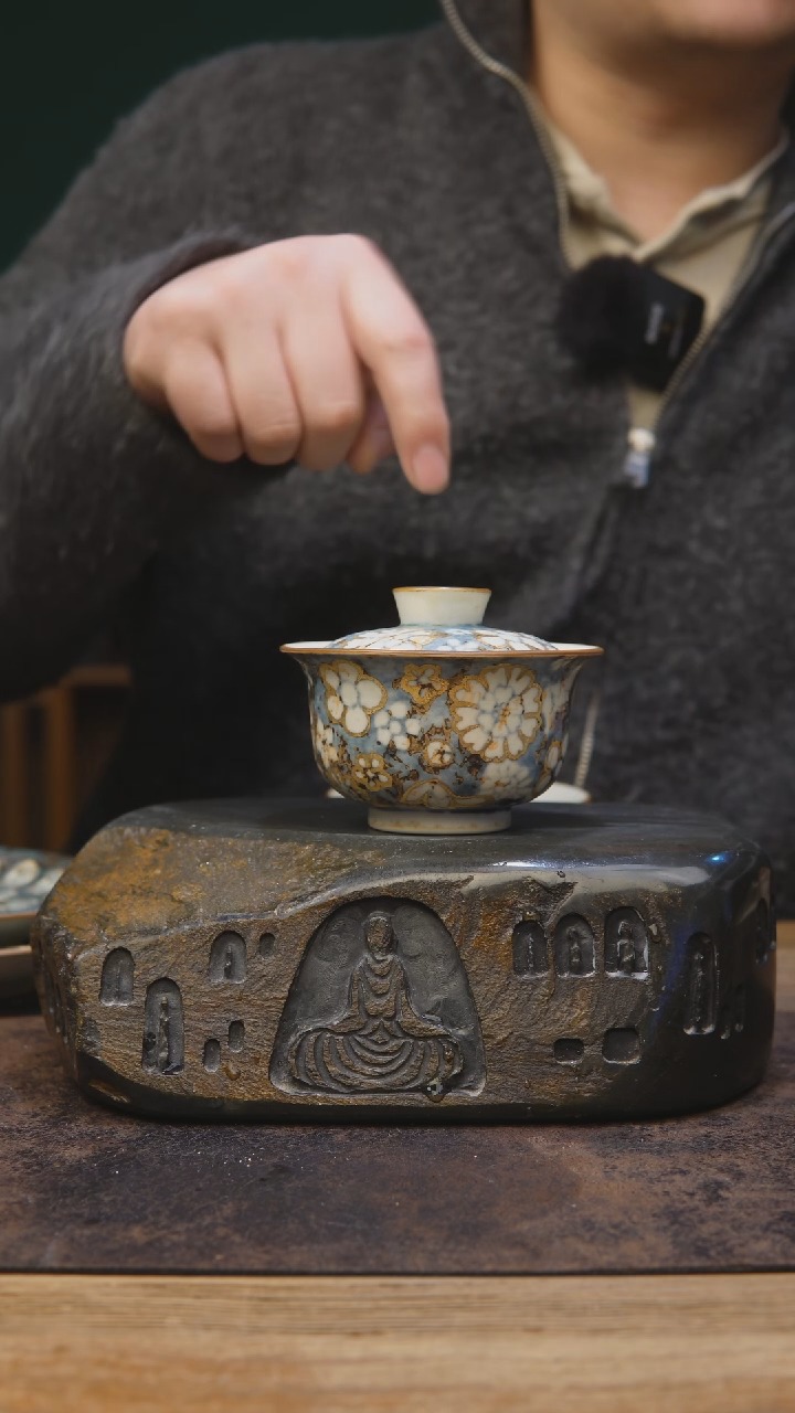 【闪购商品】甘石陶艺青花系列1077