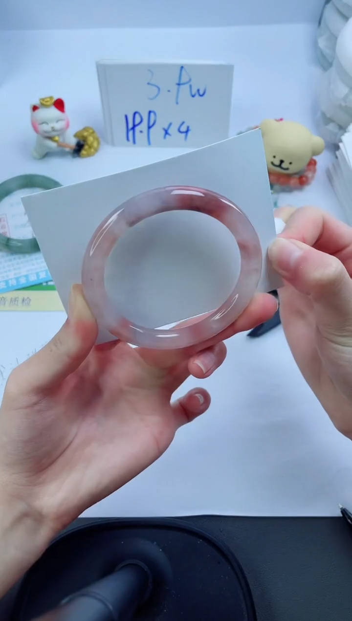 【闪购商品】石英质玉手镯未镶嵌156-56.3