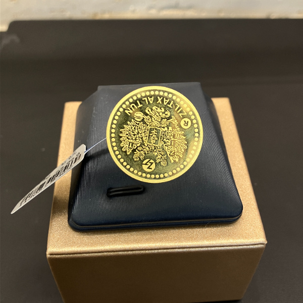 放心黄金店 足金999戒指4.44克（1号货）【货号40】活口