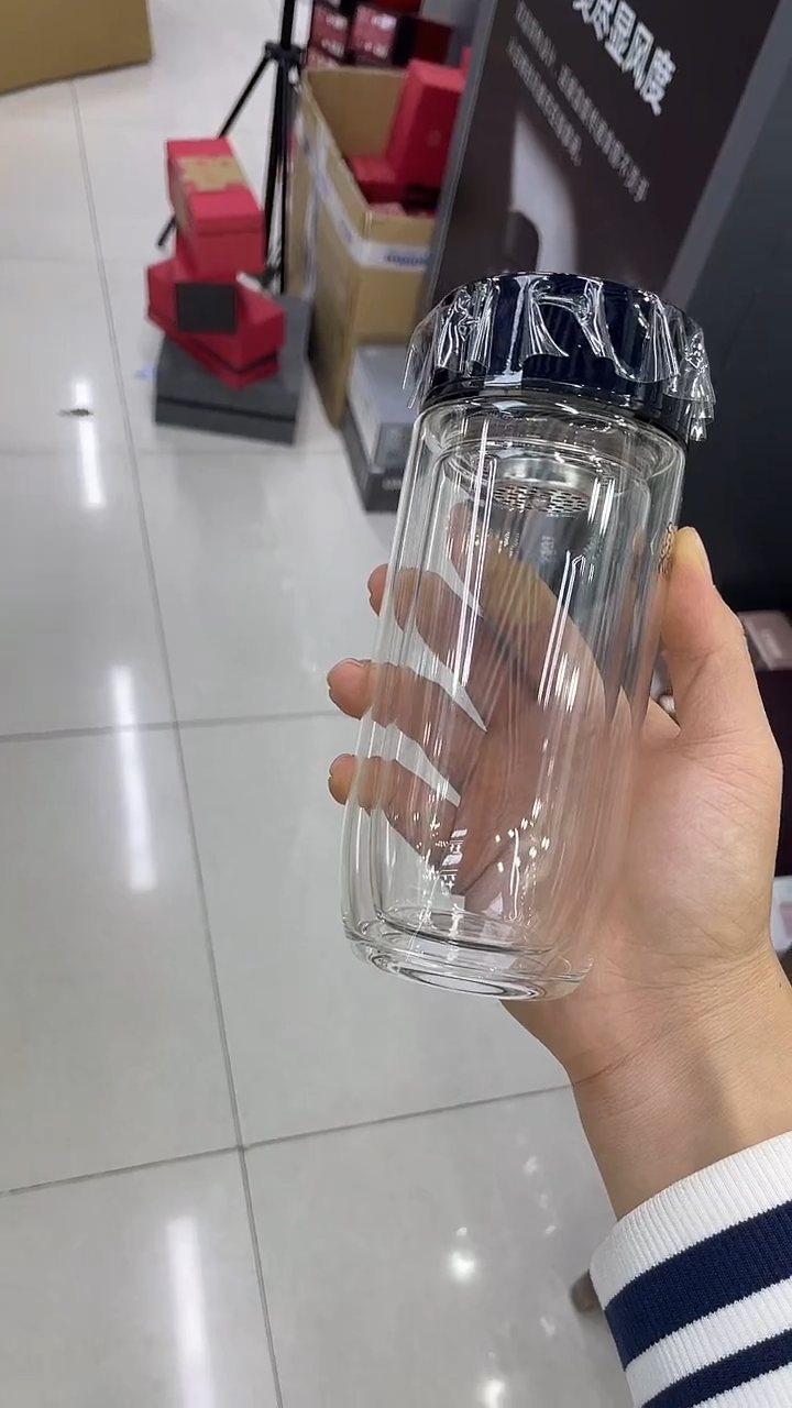 小熊双层7163-280ml蓝