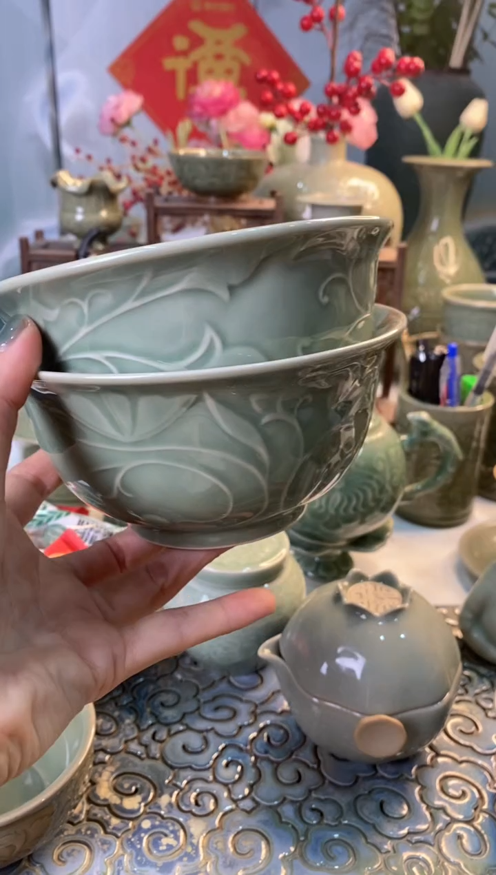 【闪购商品】5.5英寸玉兰碗微瑕b000022】2个