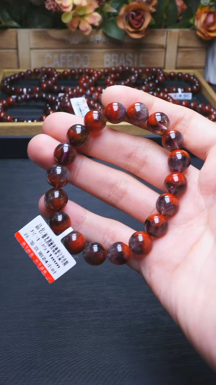 【闪购商品】水晶L017极光荆棘玫瑰聚宝盆单圈约11mm未镶嵌 多样性