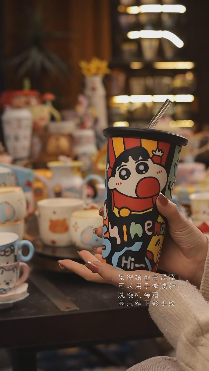 景德镇釉下彩绘设计师款式陶瓷