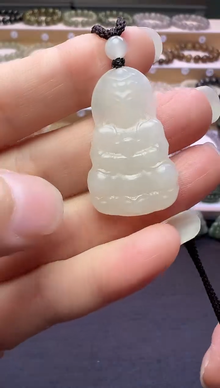 颈饰未镶嵌和田玉32号链接约卡33*20*5