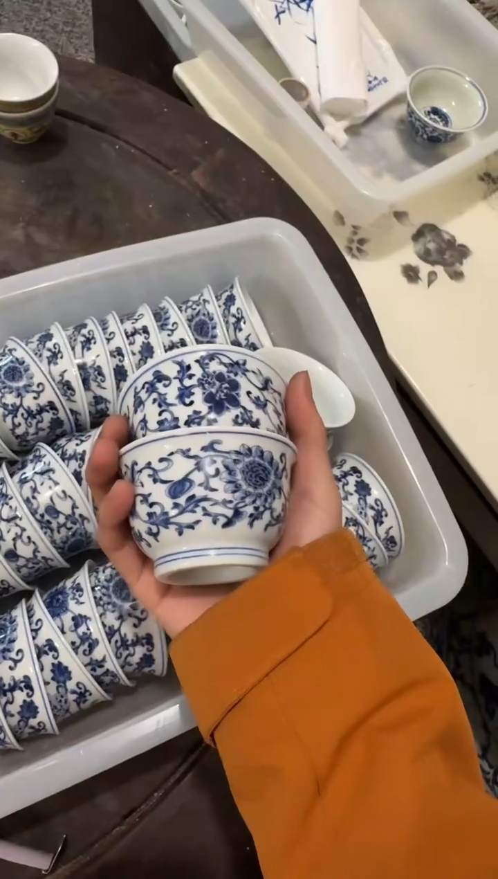 景德镇手绘陶瓷，全部清仓