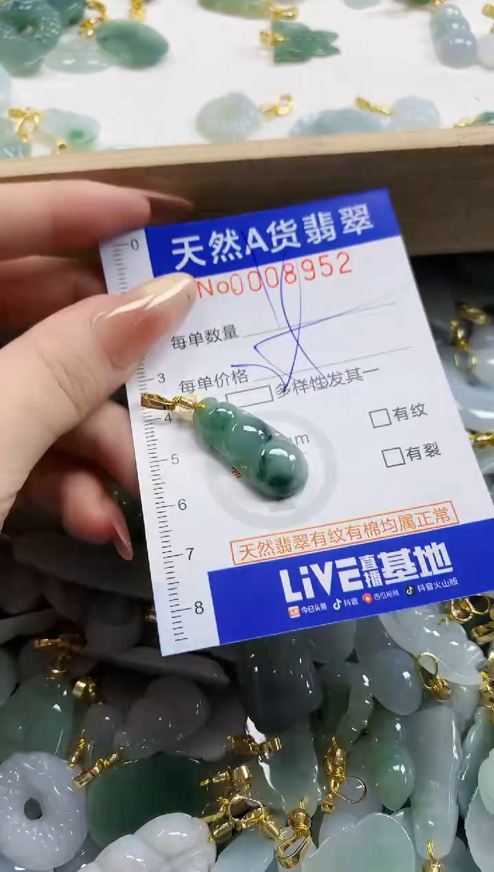 颈饰未镶嵌翡翠天然A货翡翠