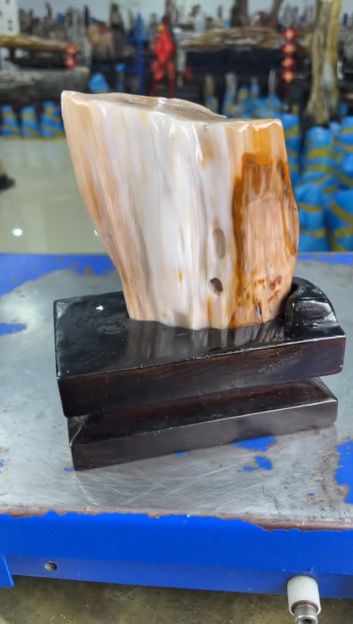 【闪购商品】硅化玉摆件未镶嵌3