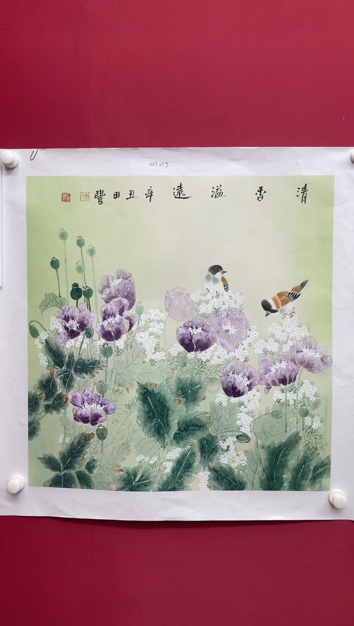 【闪购商品】国画国画田丰--花鸟/无框W！！！