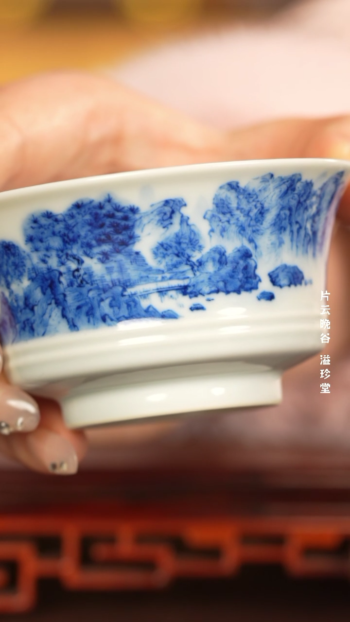 【闪购商品】杯子*永明尚玩窑景德镇纯手工陶瓷瓷-