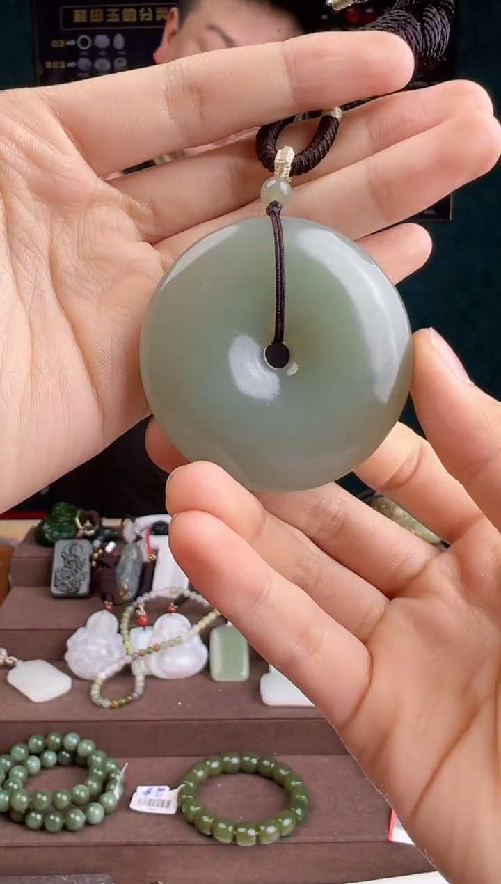 【闪购商品】和田玉颈饰未镶嵌ZZ 拍一发一 多样性发货