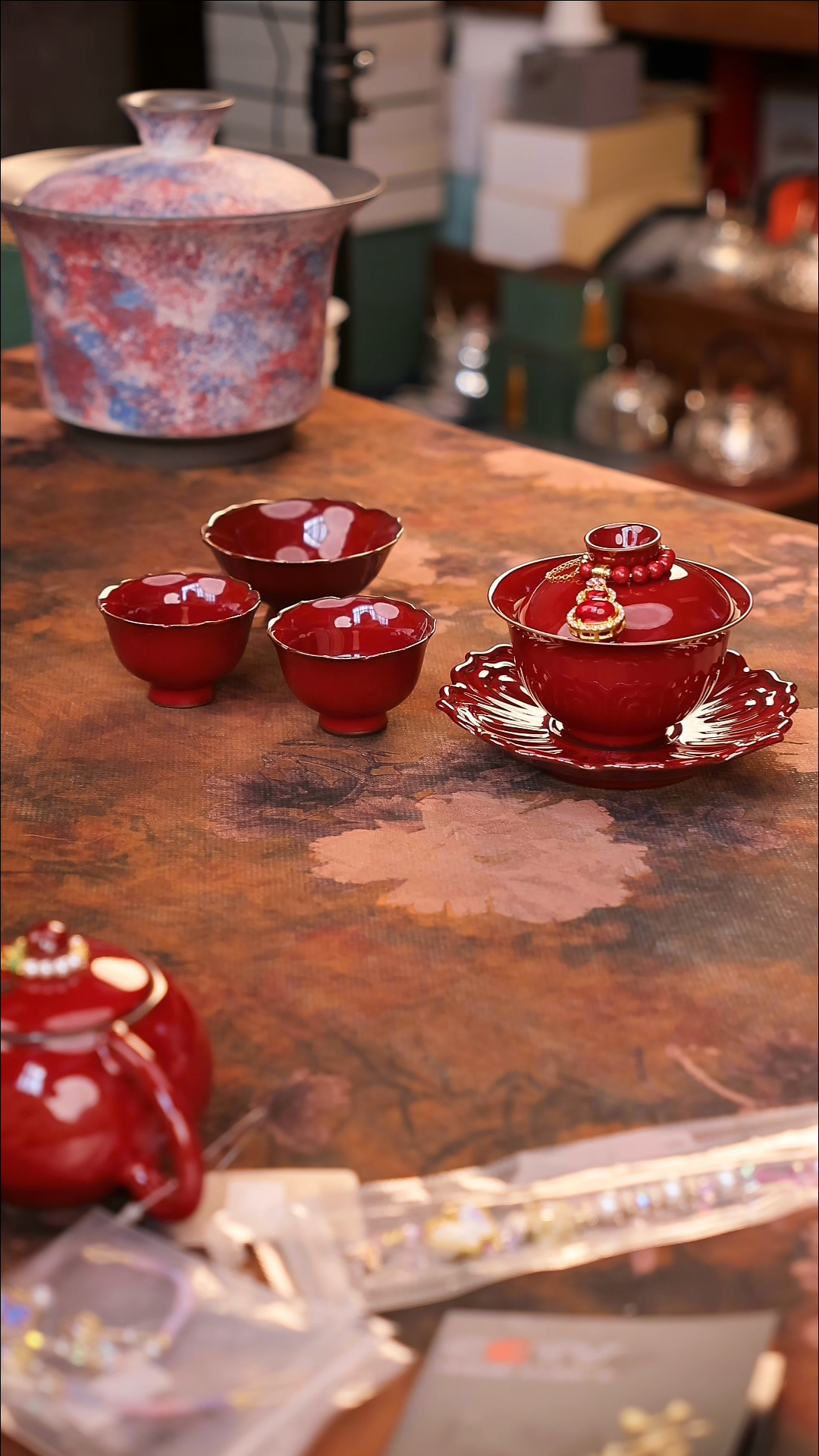 【闪购商品】陶瓷茶具（无礼盒无茶盘）@@A11980