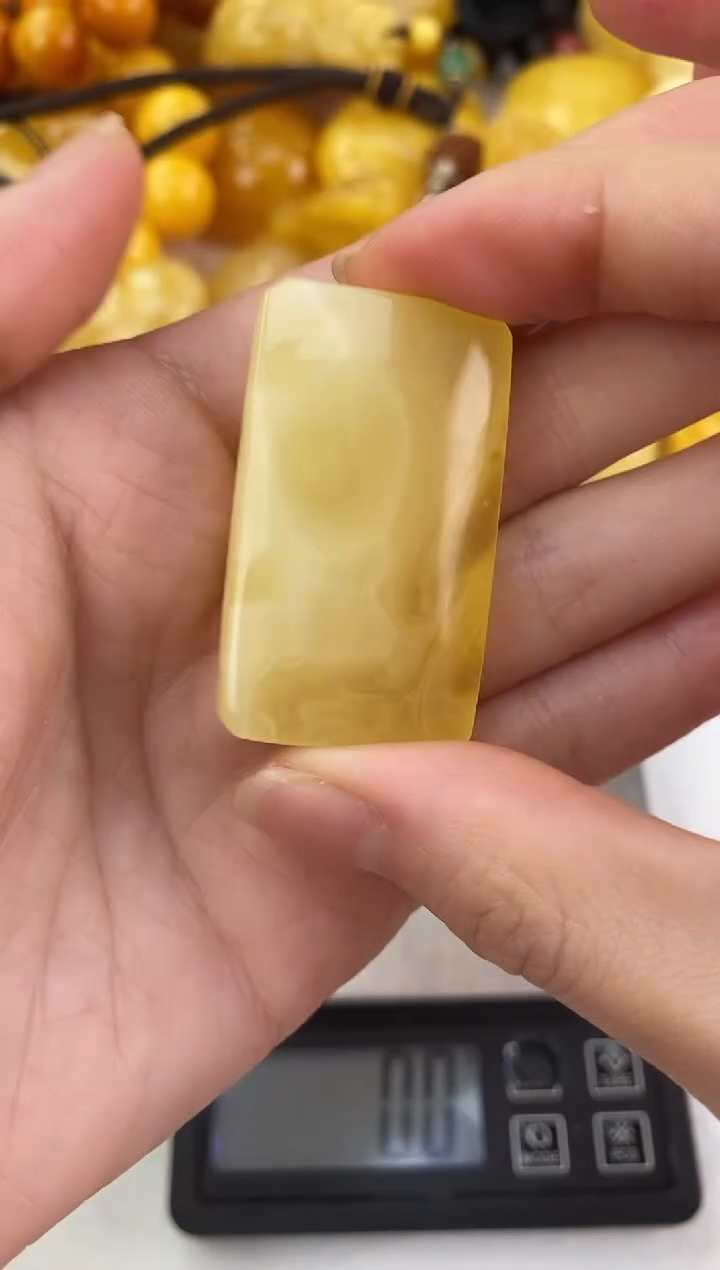 裸石琥珀未镶嵌天然琥珀蜜蜡