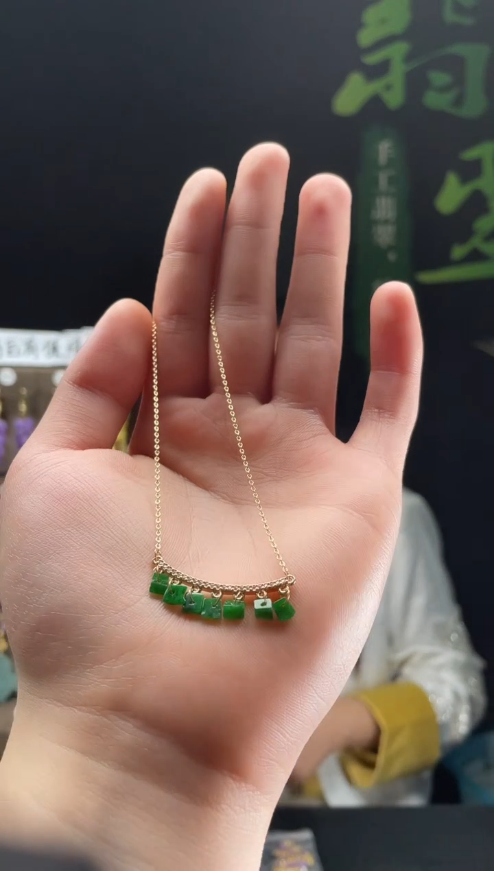 【闪购商品】翡翠耳饰合金0229翡翠饰品