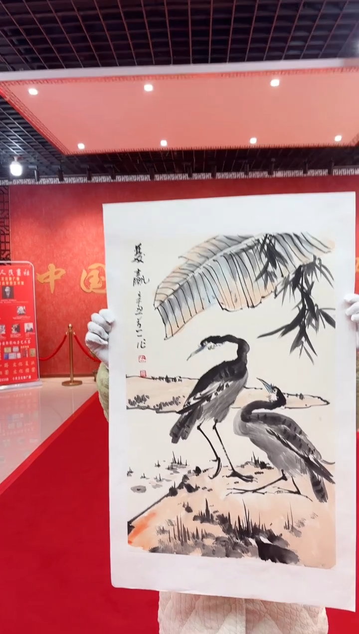 【闪购商品】国画道一老师亲笔绘画作品D9
