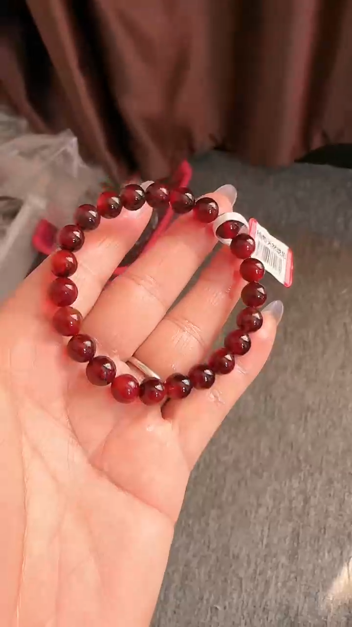 【闪购商品】琥珀手链未镶嵌规格8血珀手串#71