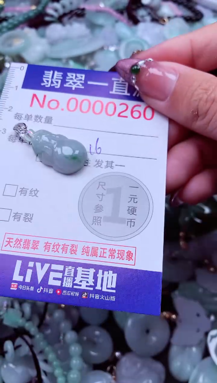颈饰未镶嵌翡翠260