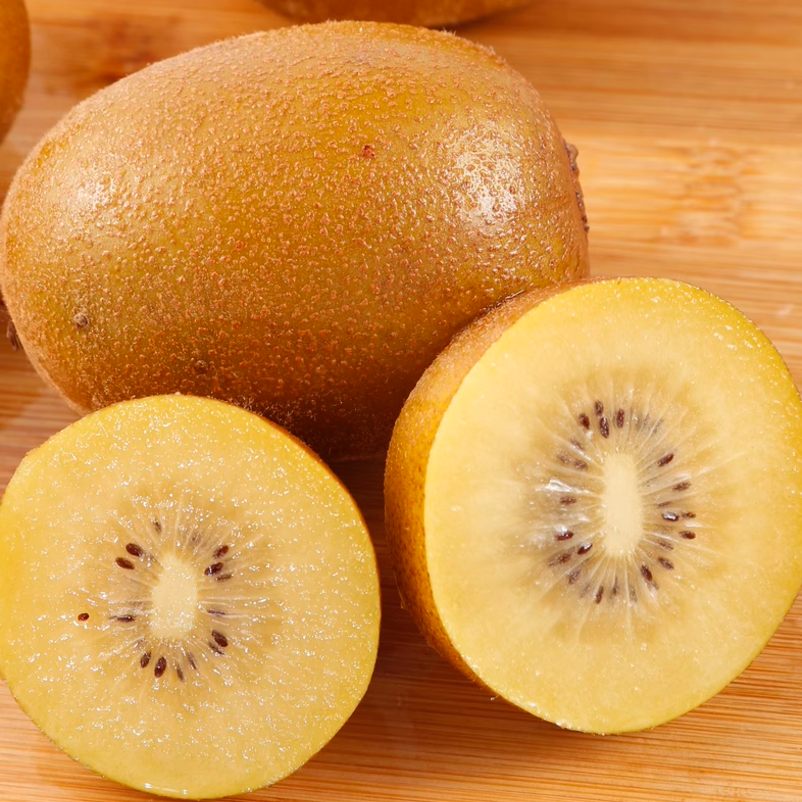 贵州黄心猕猴桃黄皮黄肉奇异果产地直发酸甜可口果香浓郁90-145克