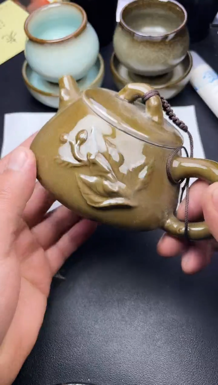 【闪购商品】茶盏122叶紫建盏叶紫