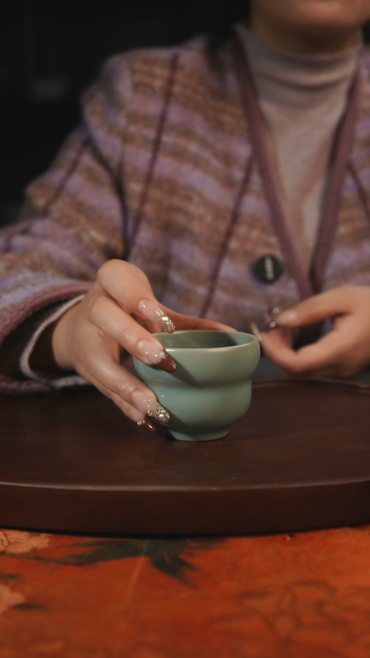 杯子瓷葫芦 汝州原产地原矿仿古老釉