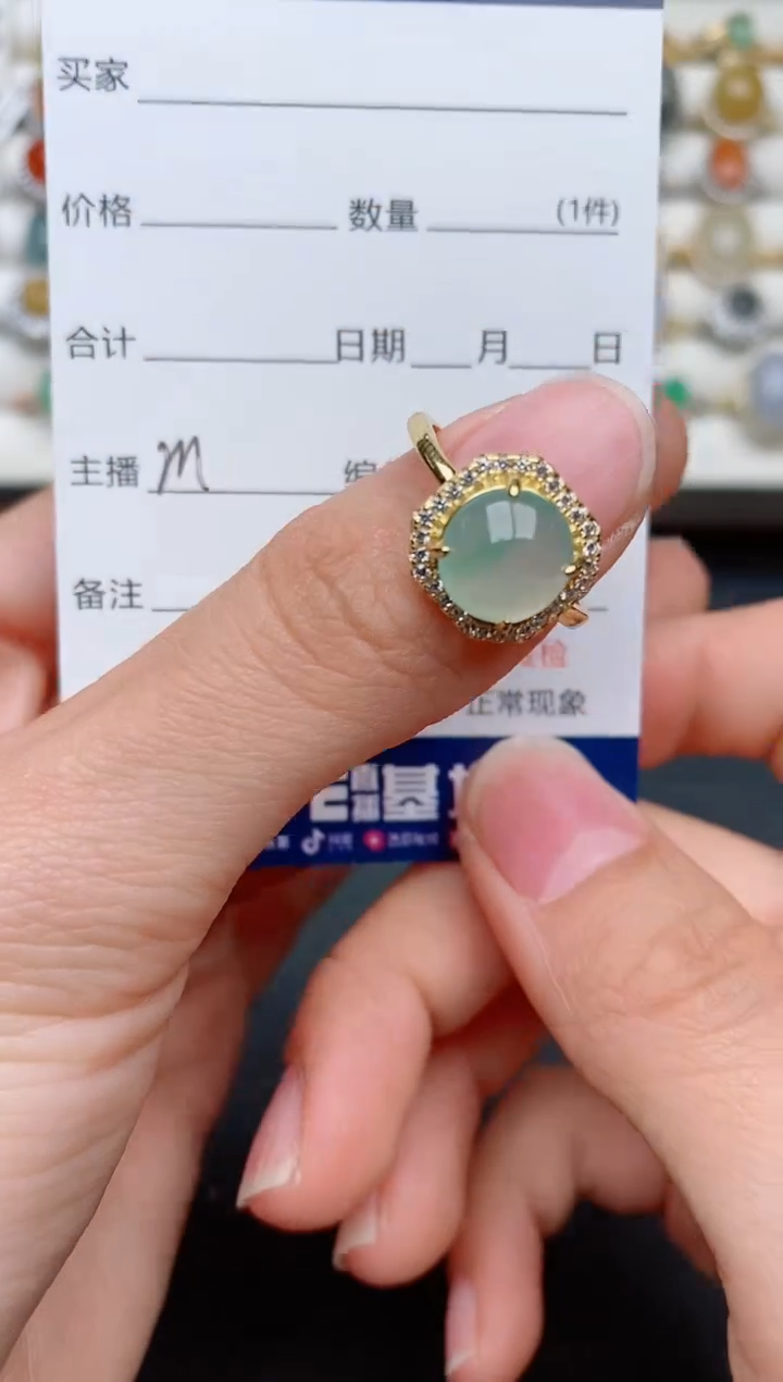 【闪购商品】翡翠戒指银S925镶嵌.....