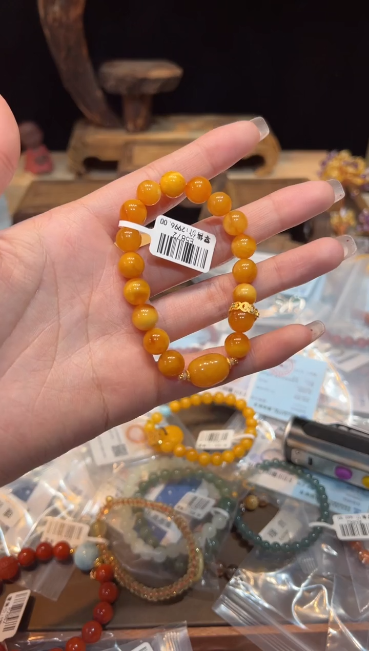 【闪购商品】琥珀手饰未镶嵌手饰@@E5872