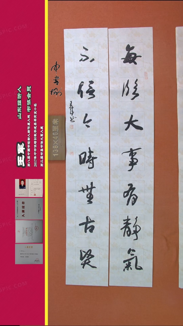 【闪购商品】书法121王军书法作品