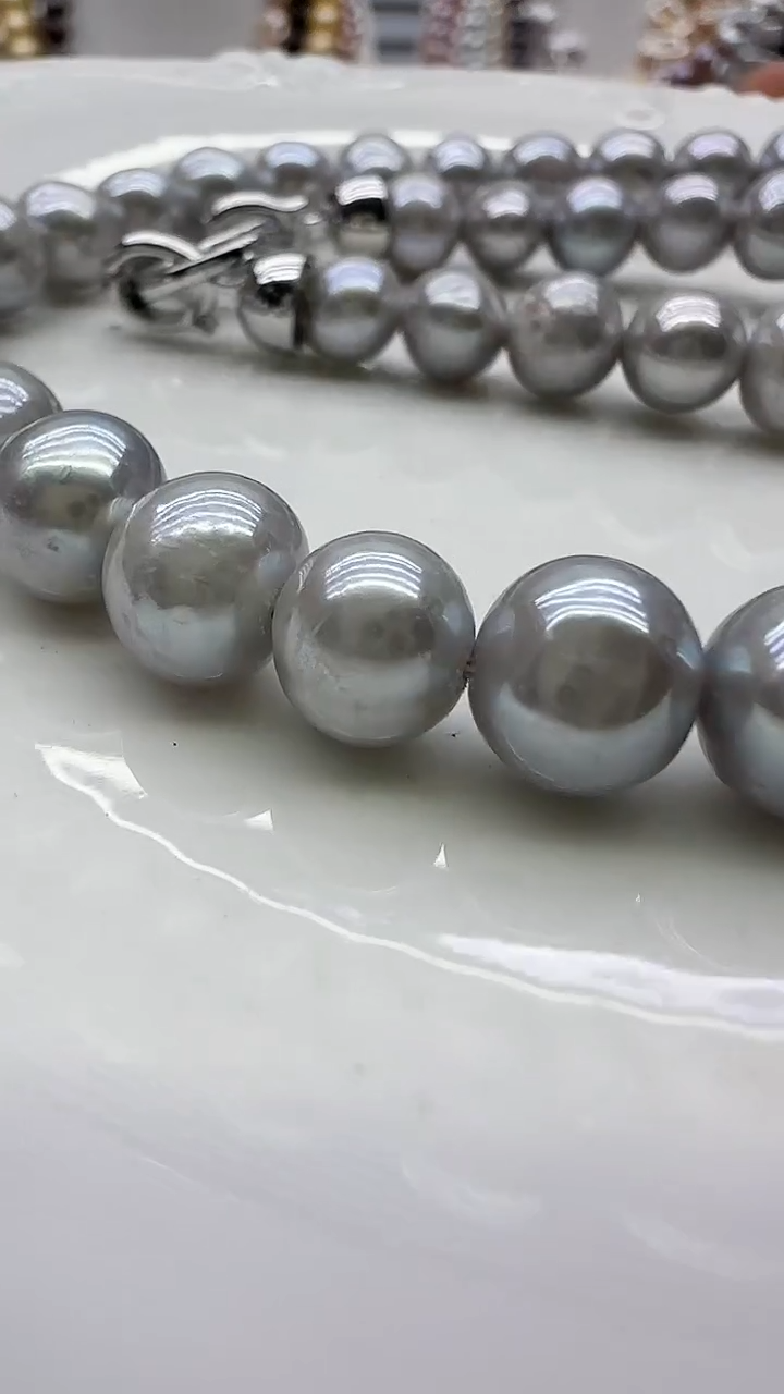 淡水珍珠未镶嵌套链1