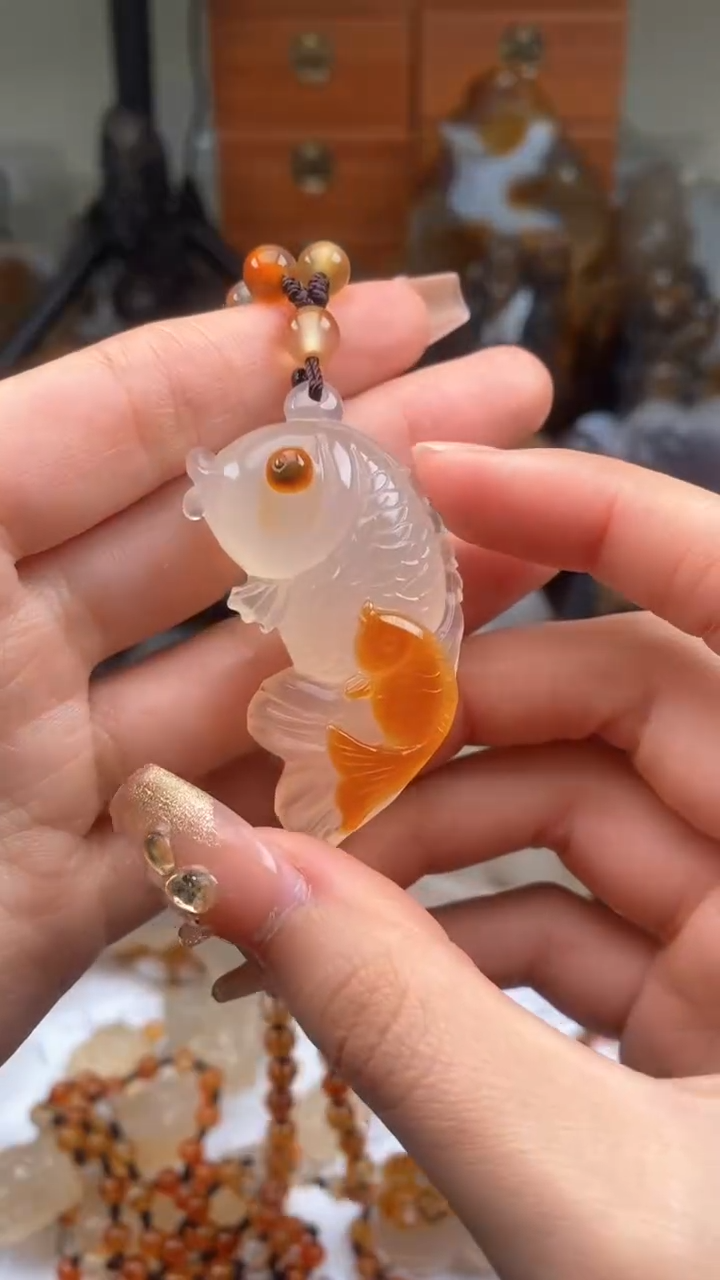 【闪购商品】玛瑙/玉髓颈饰未镶嵌AA