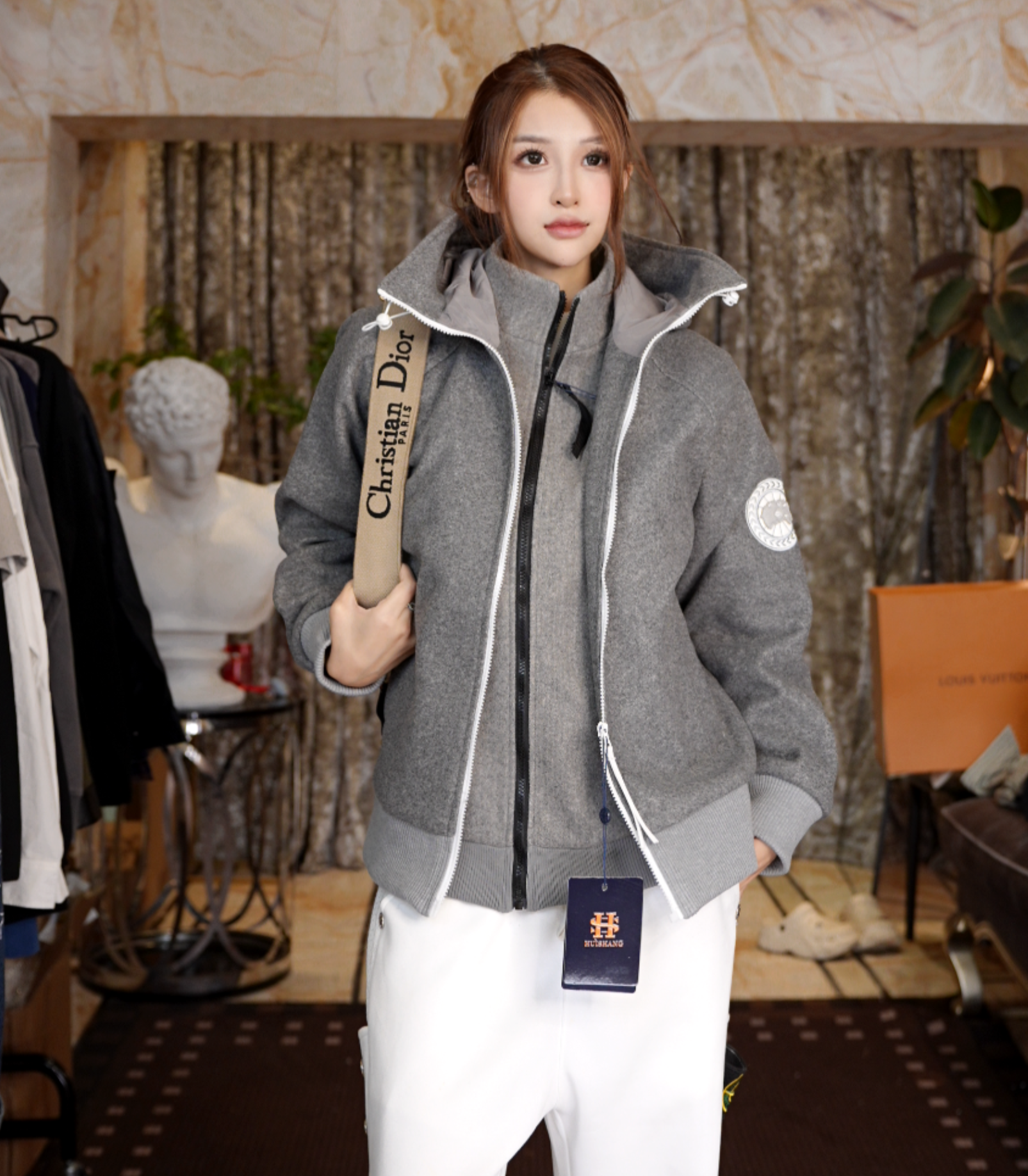 【阿奎专属】美式秋冬休闲百搭情侣款个性外套W253128&W253147