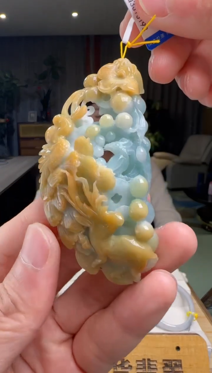 【闪购商品】翡翠颈饰未镶嵌DY@@960Q3J13193