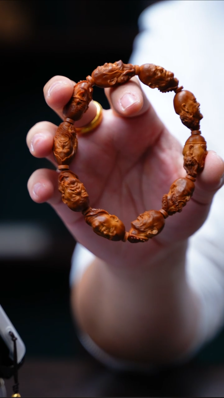 手串/手链橄榄核瑞兽十尊者【精修】