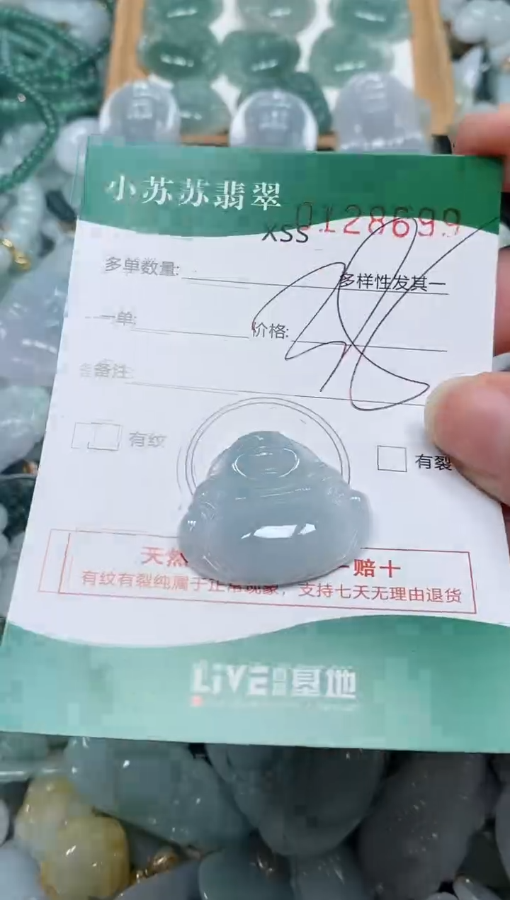 【闪购商品】翡翠颈饰未镶嵌闪购商品0128699