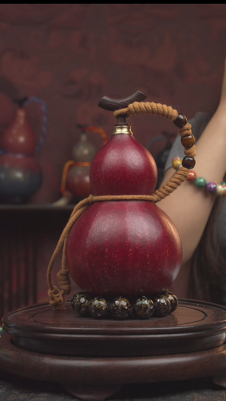 725号大漆酒葫芦一物