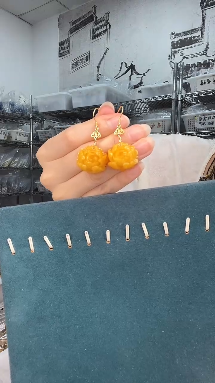 裸石琥珀未镶嵌天然蜜蜡A2692