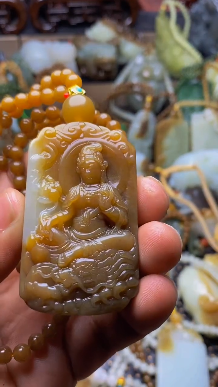 未镶嵌和田玉挂件T****y1