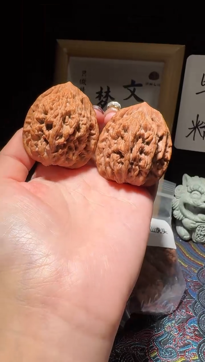 把件文玩核桃41汉高山虎头