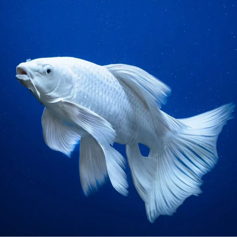 蝴蝶鲤观赏鱼大鳍大尾冷水鱼好养活