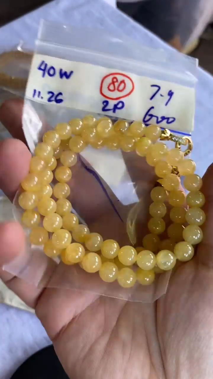 未镶嵌定制翡翠天然翡翠珠子多样性