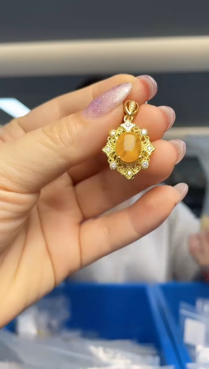 【闪购商品】蜜蜡裸石未镶嵌（多样性发一件）