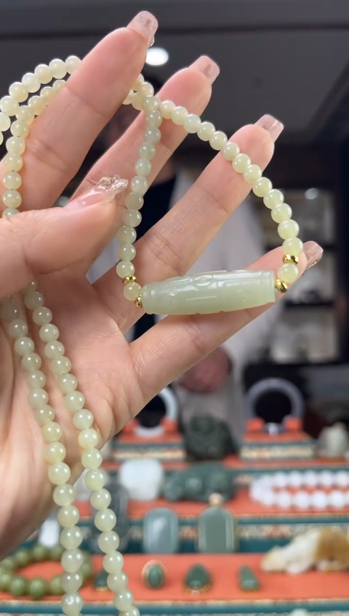 【闪购商品】和田玉颈饰未镶嵌佩佩