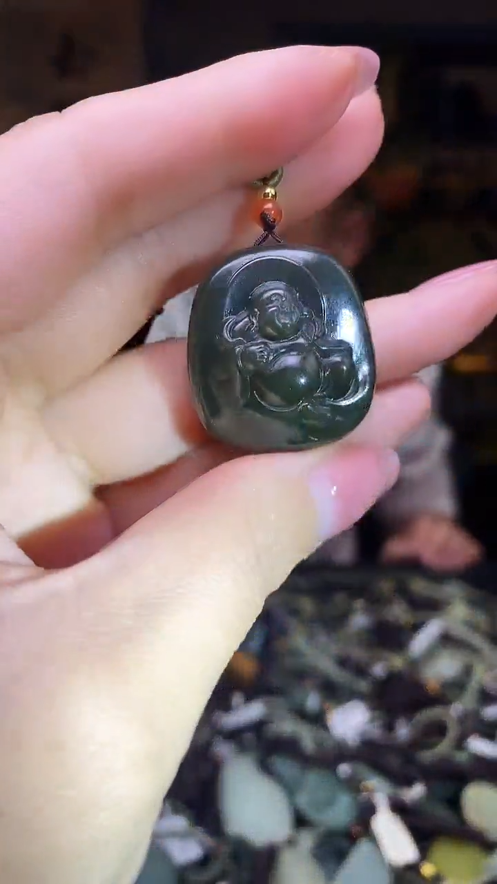 颈饰未镶嵌和田玉多样性发货，拍一发一