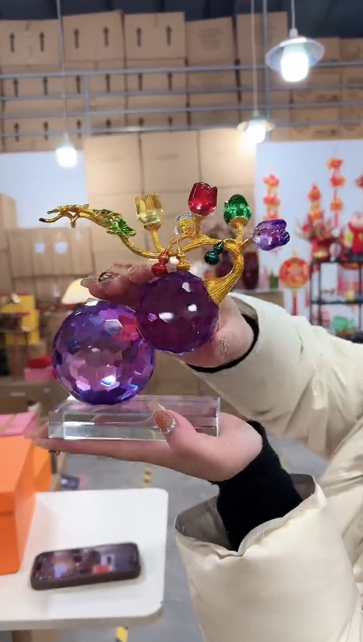 【闪购商品】玻璃于清花器H-早57