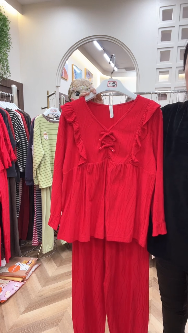 棉红色XL号125斤以下