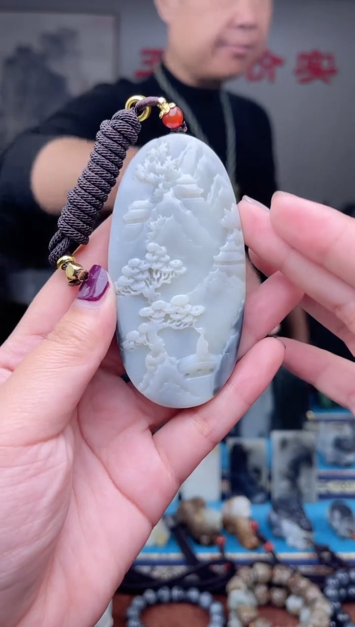 未镶嵌和田玉挂件1