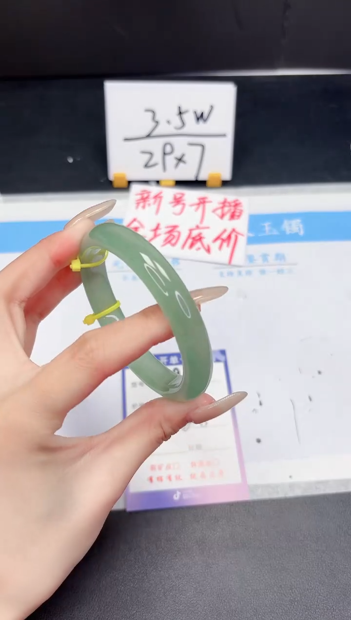 【闪购商品】石英质玉手镯未镶嵌309-60.5