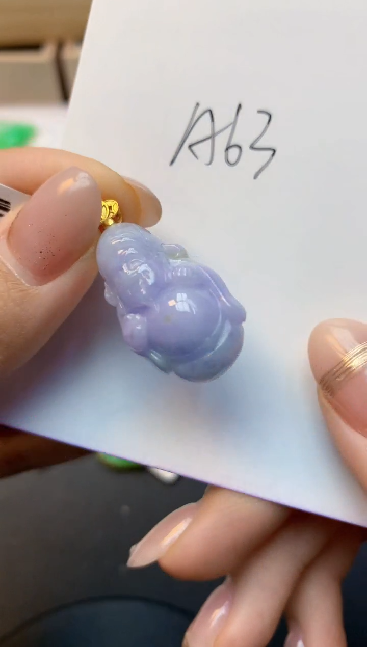 颈饰未镶嵌翡翠天然A货缅甸翡翠百元以上9元证书费自理