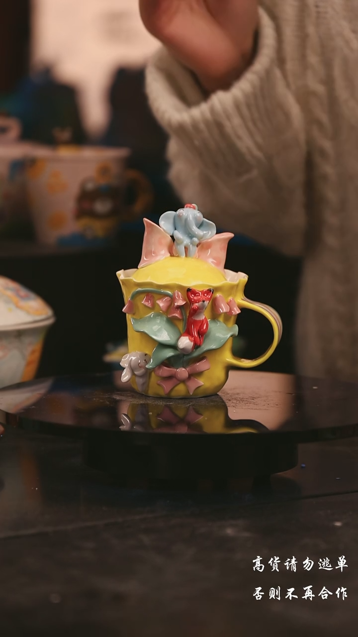 陶瓷景德镇可爱设计师款陶瓷 