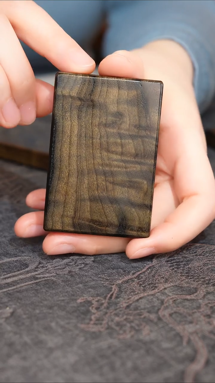 乌木类家具金丝楠阴沉木满纹无事牌