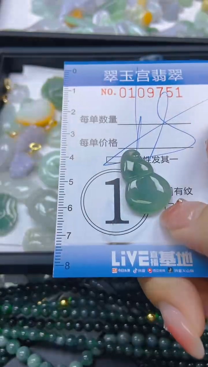 翡翠未镶嵌颈饰闪购0109751