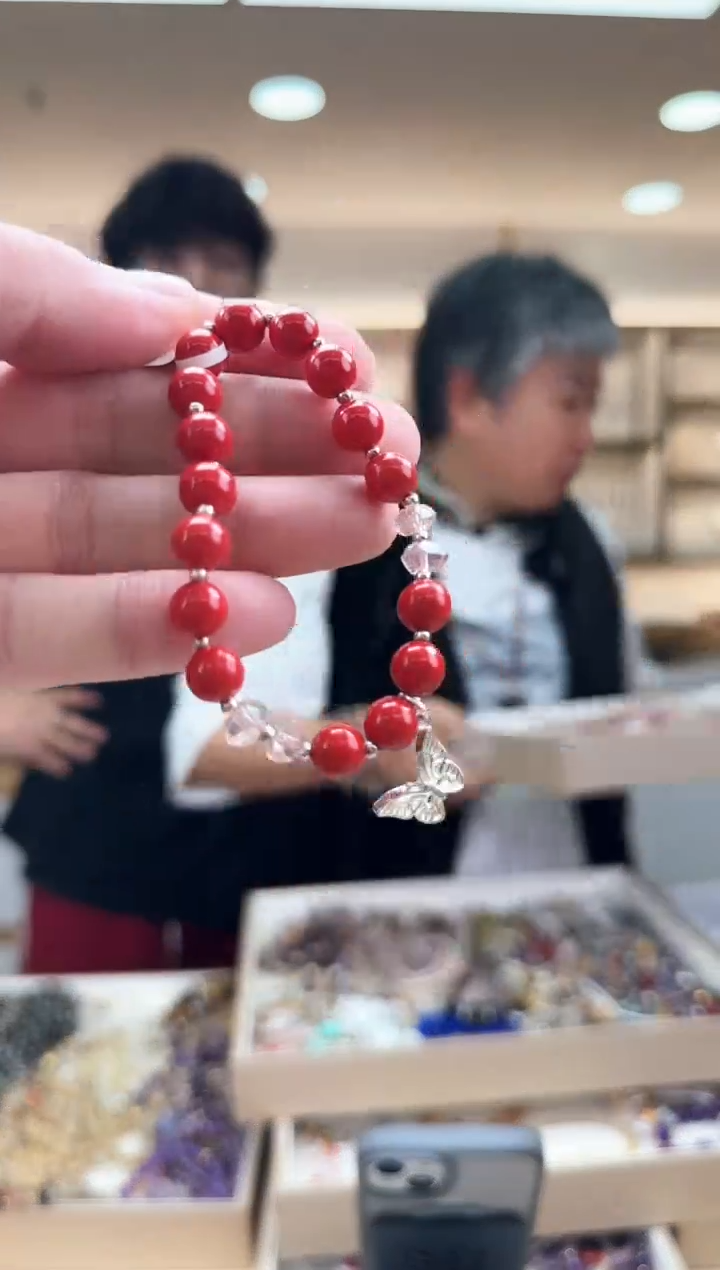 【闪购商品】石英质玉手串库存有限售完即止银S925镶嵌 